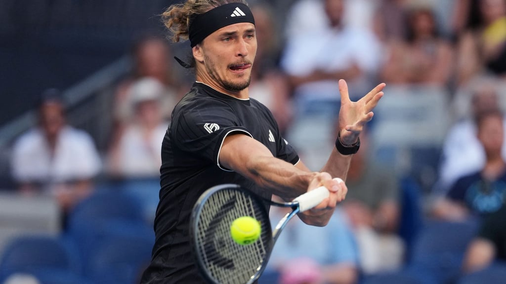Alexander Zverev steht bei den Australian Open im Achtelfinale.