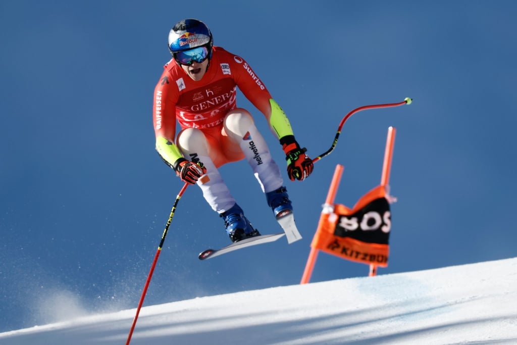 Der Schweizer Marco Odermatt zeigte wieder mal eine famose Fahrt.