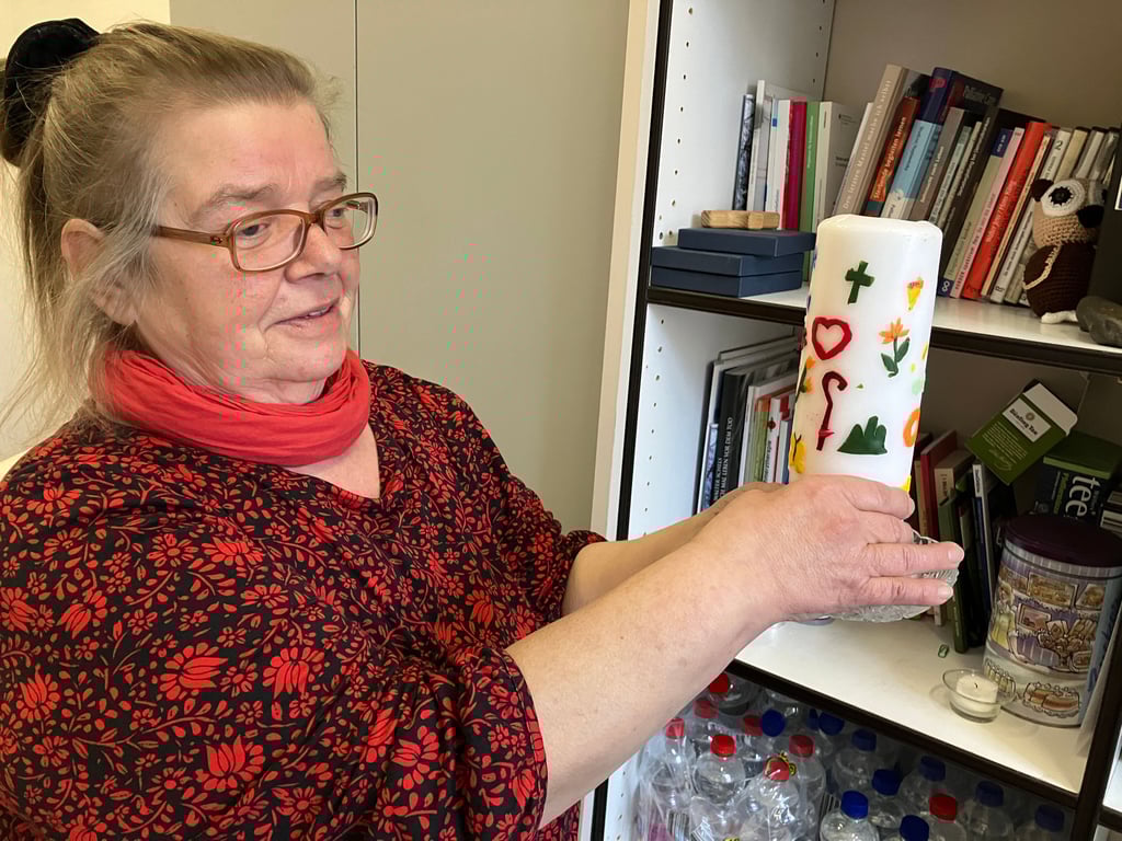 Kirstin Keßler ist ehrenamtliche Hospiz- und Trauerbegleiterin. Sie koordiniert zudem das Team der Hospiz-Initiative Sangerhausen.