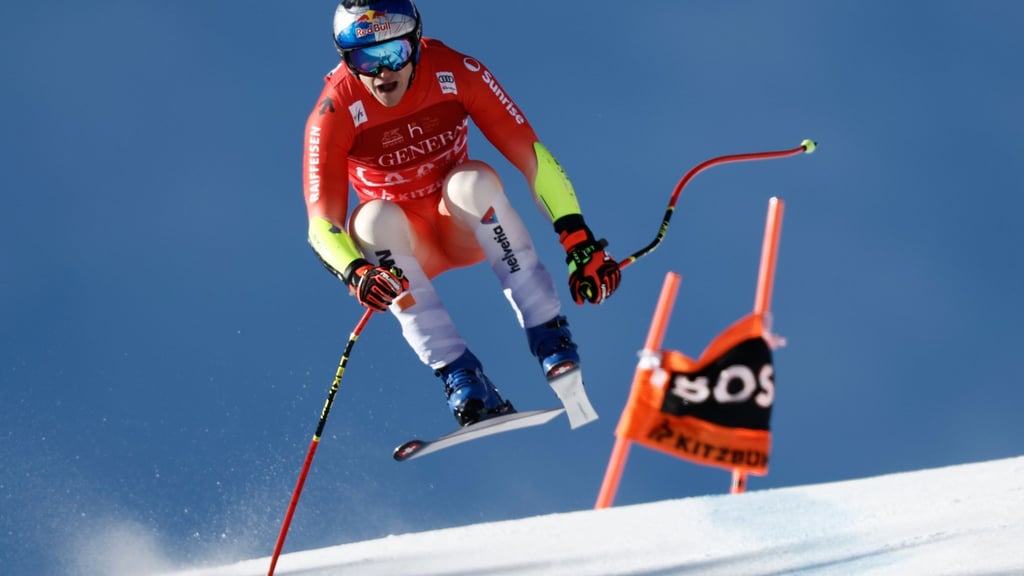 Der Schweizer Marco Odermatt zeigte wieder mal eine famose Fahrt.
