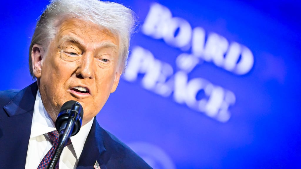 Will nicht mehr, dass Kanada Teil seines „Friedensrats“ wird - US-Präsident Donald Trump.