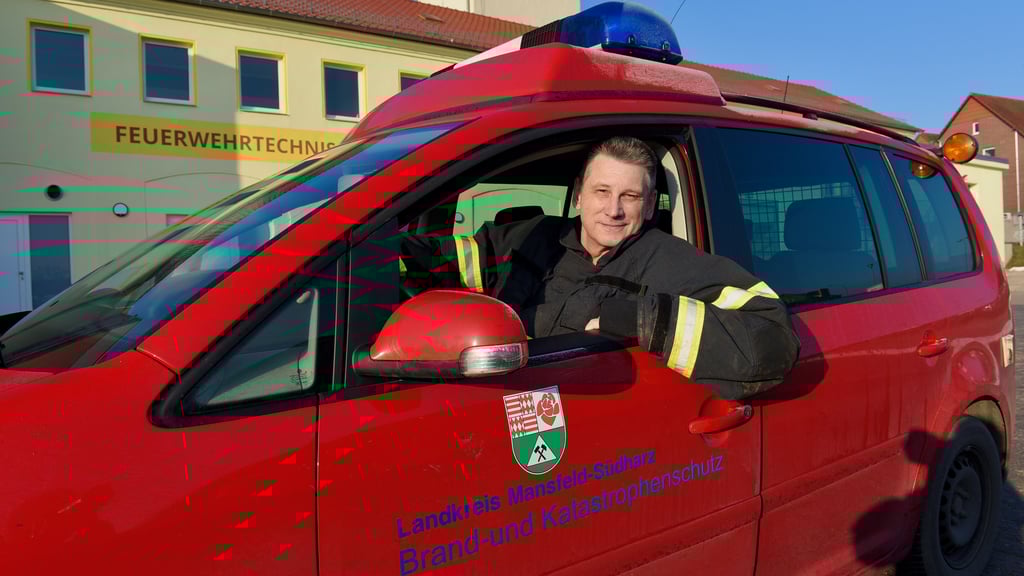 Steffen Kujas ist der neue Kreisbrandmeister im Landkreis Mansfeld-Südharz.