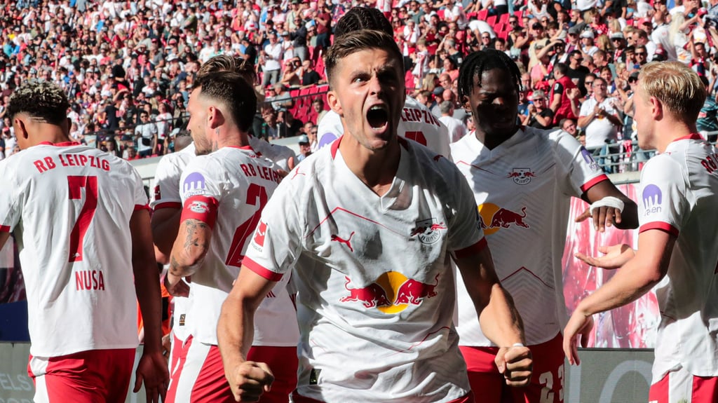 Geburtsstunde einer neuen RB-Mannschaft: Christoph Baumgartner im Hinspiel gegen Heidenheim.