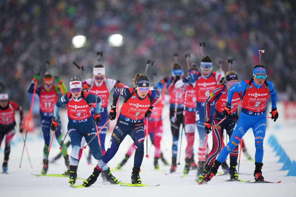 Das Mixed-Staffelrennen bildete den Abschluss des dritten Wettkampftages in Nove Mesto.