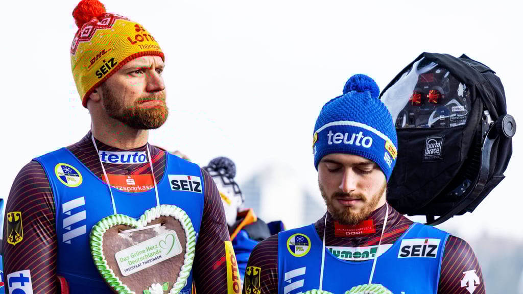 Kein gutes Stimmungsbild vor den Olympischen Spielen: Toni Eggert (l.) und Florian Müller haben weiterhin ein großes Problem.