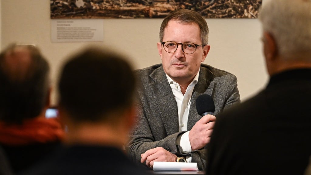 Alexander King ist bislang der einzige Politiker, der für das BSW im Berliner Abgeordnetenhaus sitzt. (Archivbild)