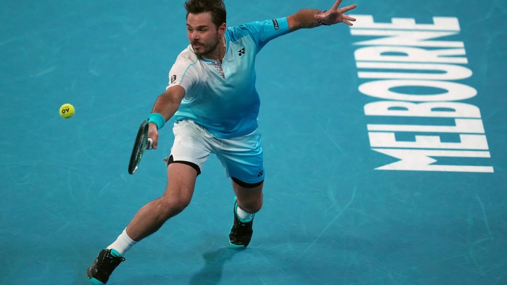 Stan Wawrinka hat sein letztes Spiel bei den Australian Open bestritten.