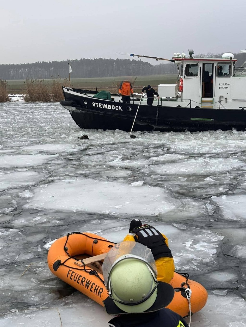 Der Einsatz war für die Feuerwehren eine schwere Aufgabe.