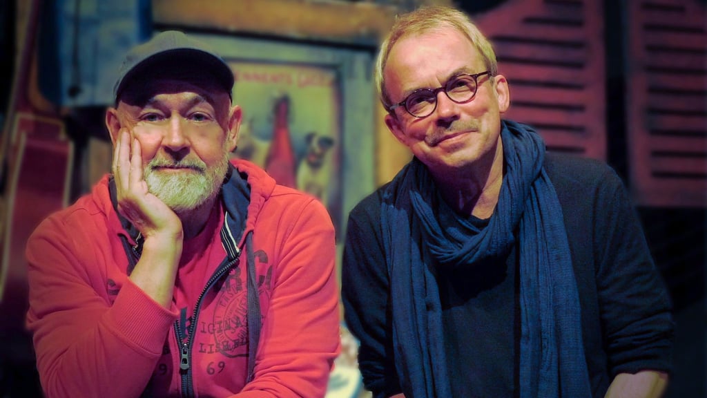 Seit Anfang der 80er-Jahre bildeten Henni Nachtsheim (rechts) und Gerd Knebel das Komiker-Duo Badesalz. (Archivbild)