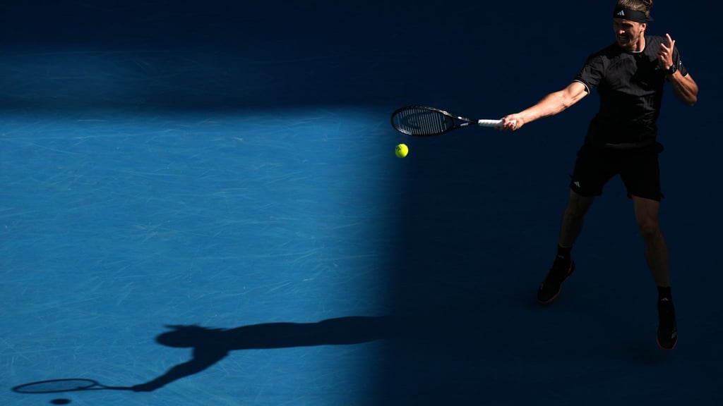 Alexander Zverev hat bei den Australian Open souverän das Viertelfinale erreicht.