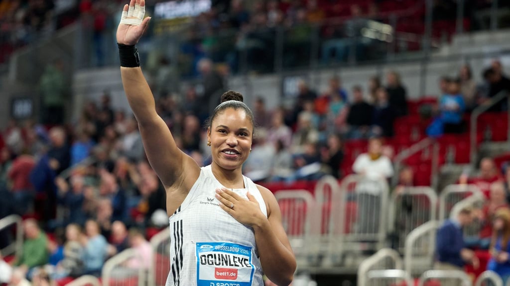 Kugelstoßerin Yemisi Ogunleye will die 21-Meter-Marke angreifen.