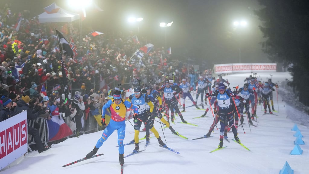 Letztes Männer-Rennen vor den Olympischen Spielen: Der Massenstart in Nove Mesto