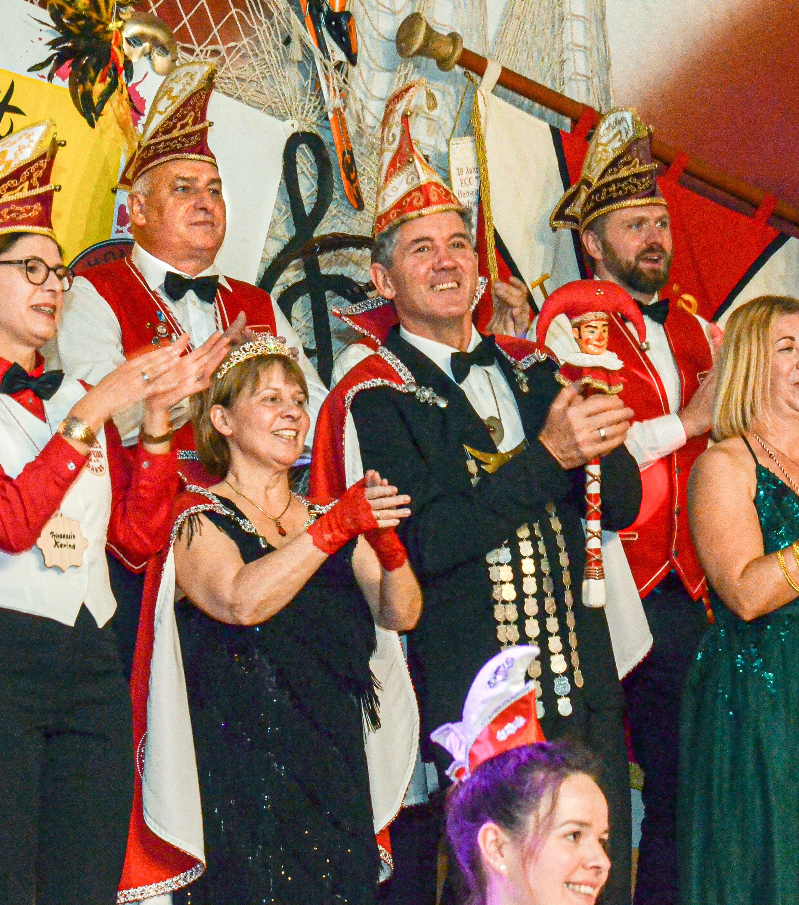 Karneval in Dähre: Ein Prinzenpaar nach dem Motto „Besser spät als nie“