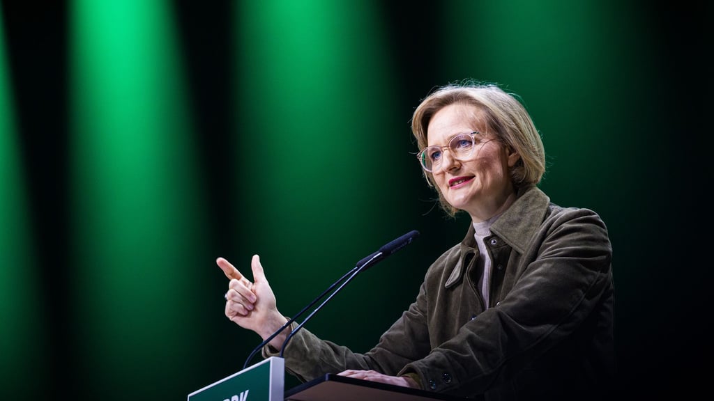 Grünen-Chefin Franziska Brantner spricht sich für mehr Unterstützung aus Deutschland für die Ukraine aus. (Archivbild)