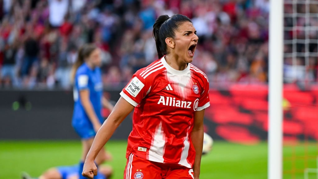 Bayern-Stürmerin Jovana Damnjanovic traf zum 3:0 gegen Leipzig. (Archivbild)