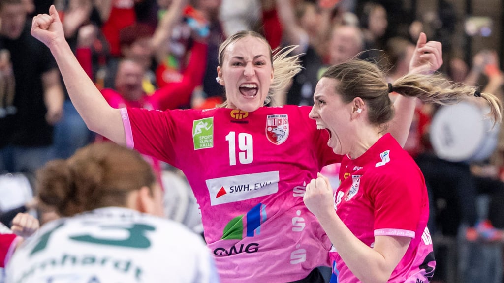 Lea Gruber (19) hat gegen Göppingen zum Sieg getroffen. 