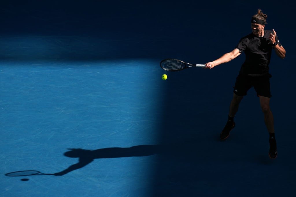 Alexander Zverev hat bei den Australian Open souverän das Viertelfinale erreicht.