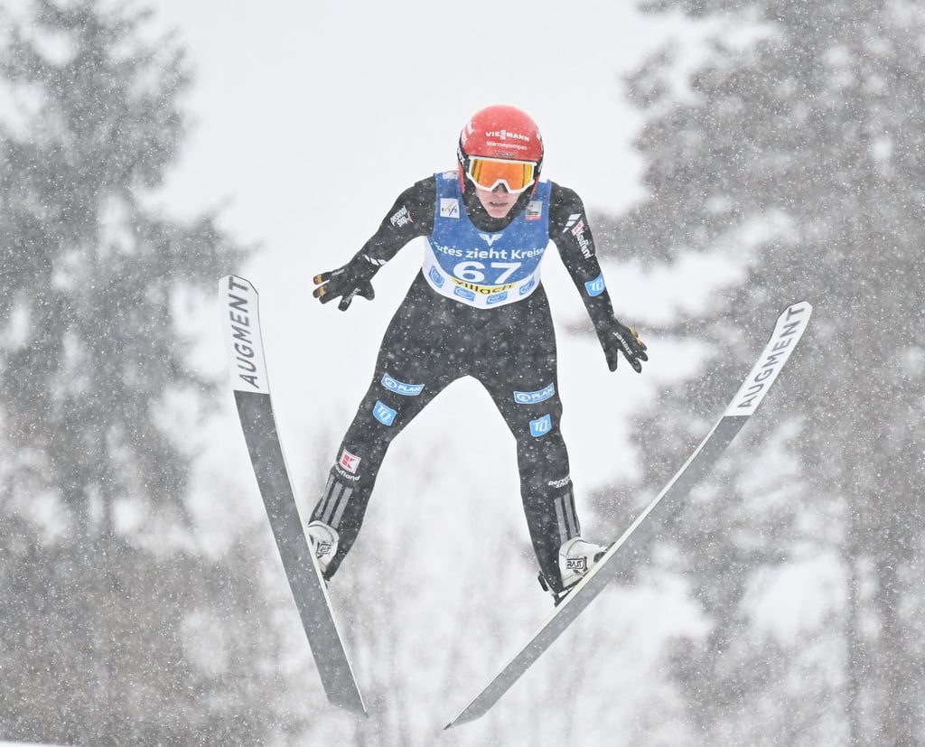 Selina Freitag belegte beim Skisprung-Weltcup in Sapporo Platz vier. (Archivbild)