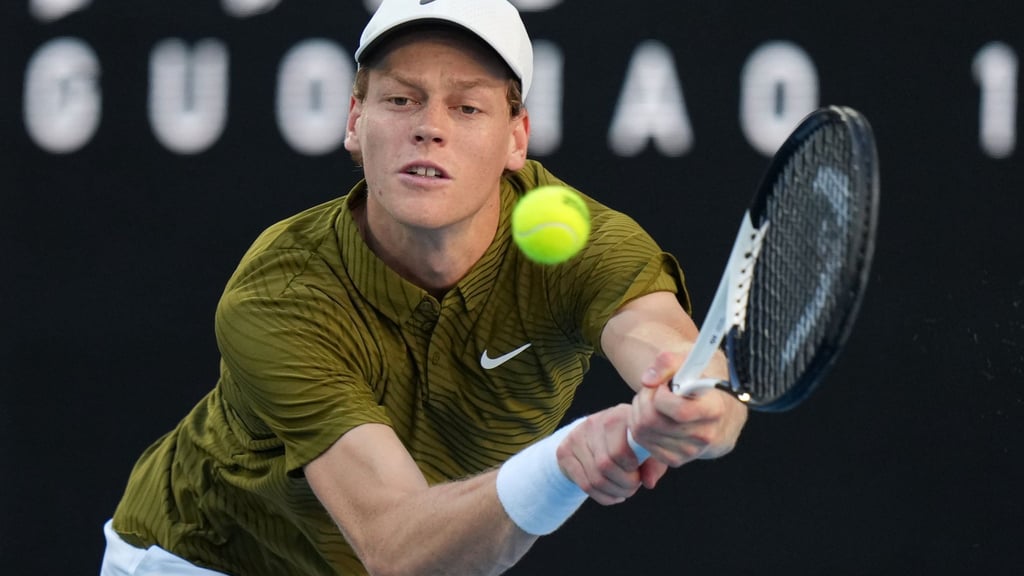 Jannik Sinner hatte im Achtelfinale von Melbourne keine Probleme.