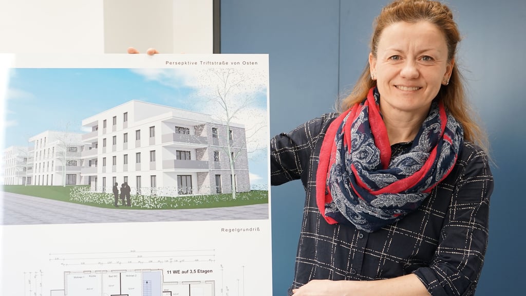 WWG-Geschäftsführerin Anke Gärtner zeigt, welche Pläne das Unternehmen in Wolmirstedt verfolgt.