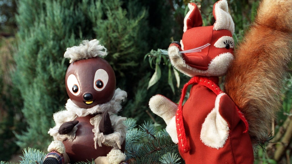 Herr Fuchs (rechts) gehörte zu den bekanntesten Figuren des Sandmännchens.