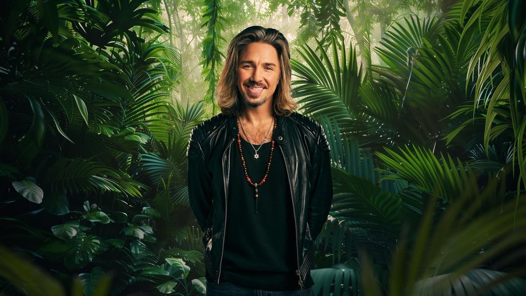 Sänger Gil Ofarim hält sich im Dschungelcamp bedeckt.