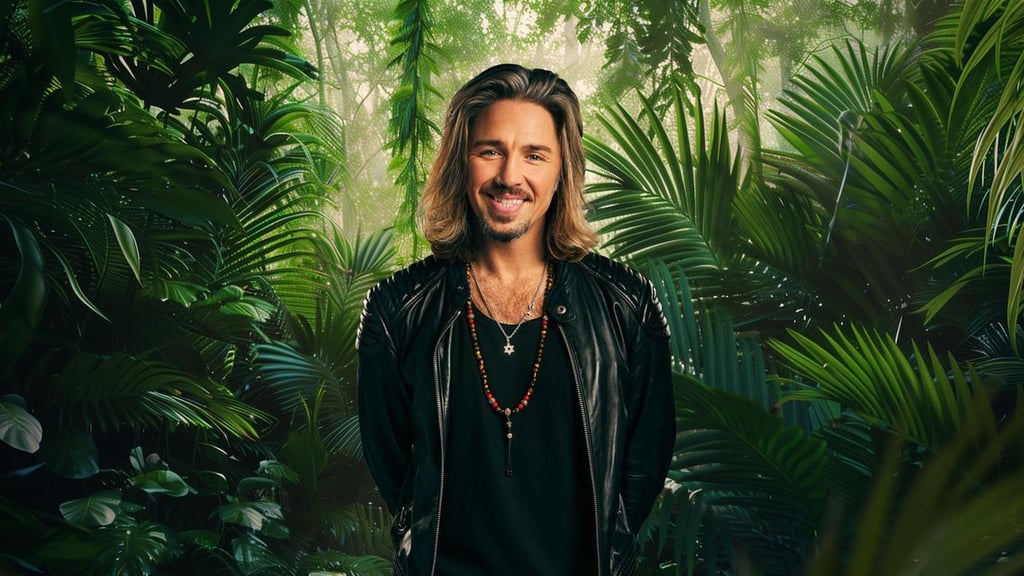 Sänger Gil Ofarim hält sich im Dschungelcamp bedeckt.