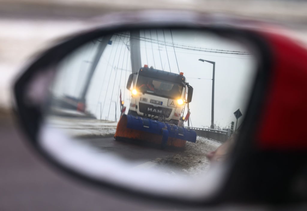 Vor allem der Norden von Sachsen-Anhalt ist von Winterwetter betroffen.