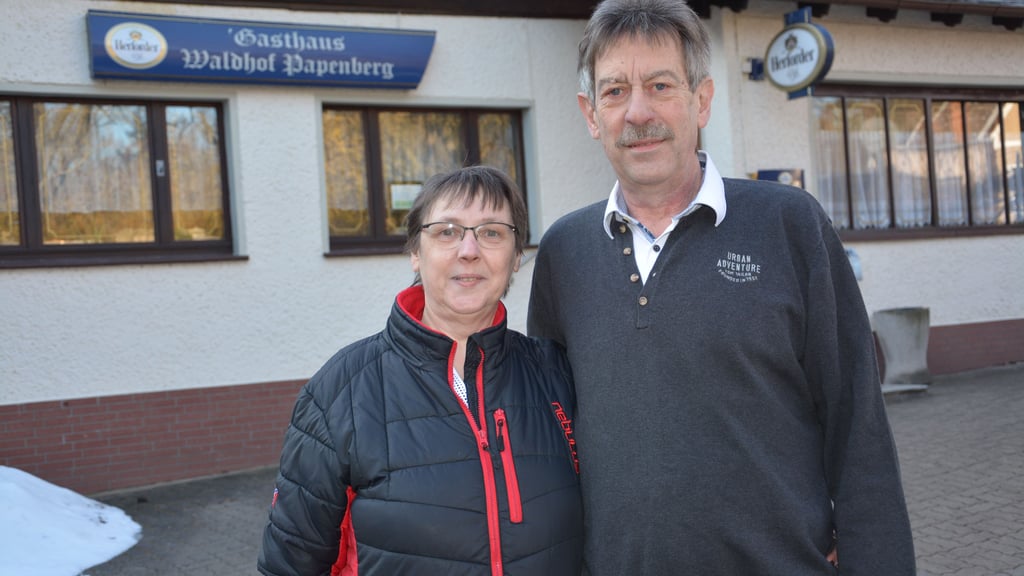Sieglinde und Mario Sachs vom Gasthaus Waldhof Papenberg in Haldensleben.