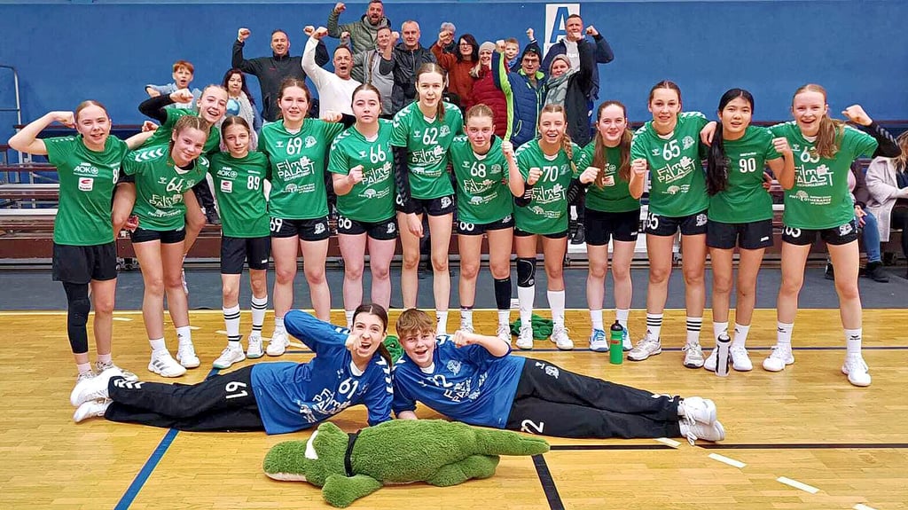 Die C-Mädels vom HC Aschersleben sind Tabellenführer der Bezirksoberliga. 