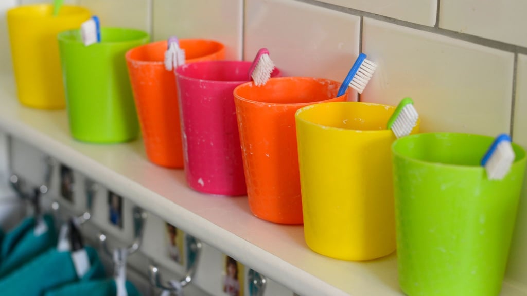 Das Thüringer Gesundheitsministerium wirbt für tägliches Zähneputzen in den Kindergärten (Symbolfoto).