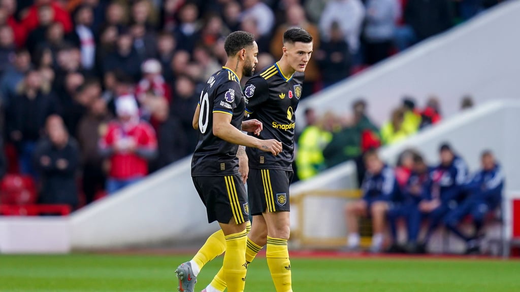 Matheus Cunha und Benjamin Sesko sind bei Manchester United nicht immer erste Wahl.