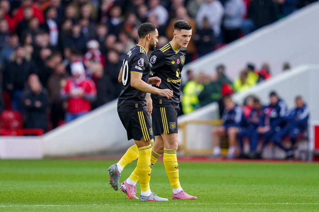 Matheus Cunha und Benjamin Sesko sind bei Manchester United nicht immer erste Wahl.