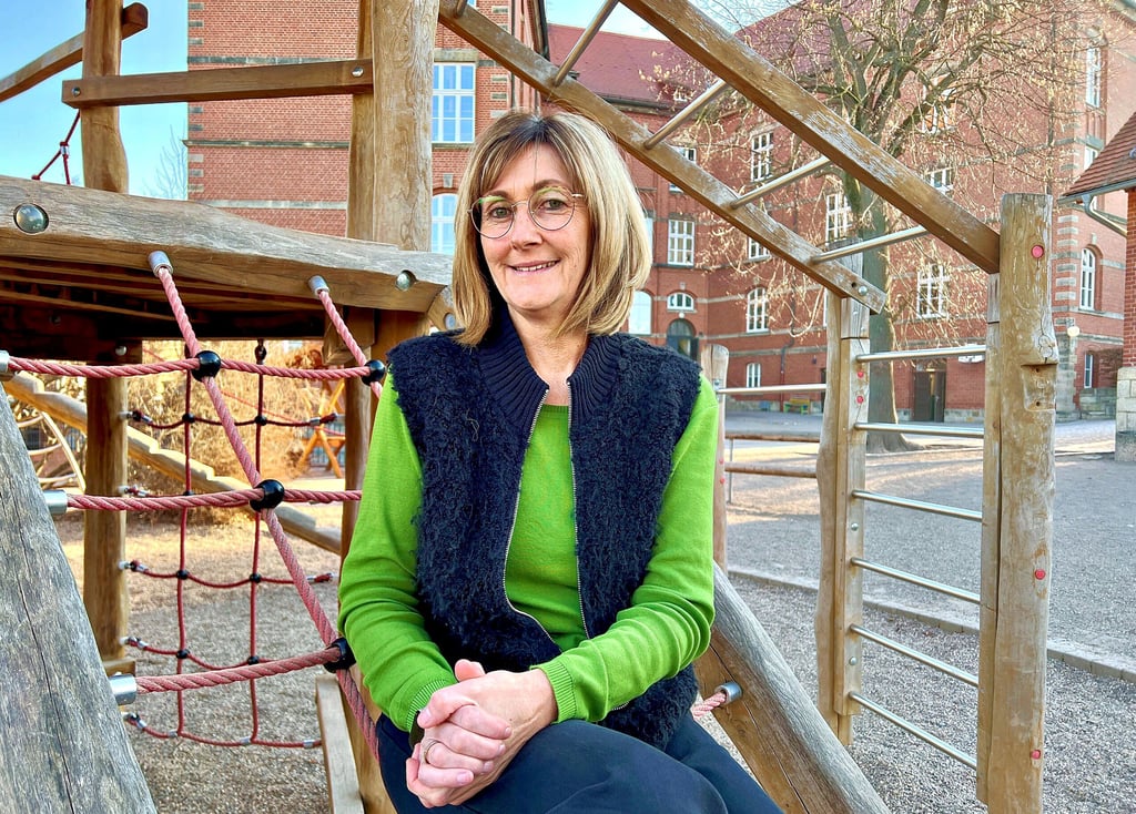Jacqueline Immervoll leitet seit Jahresbeginn den Hort der Bernburger Goethe-Grundschule.