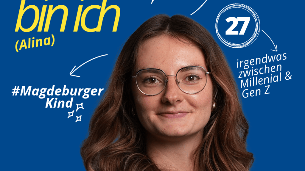 Alina Bach hostet den neuen Instagram-Kanal "snack.politik". Dort erklärt sie die Landespolitik in Sachsen-Anhalt für junge Wähler.