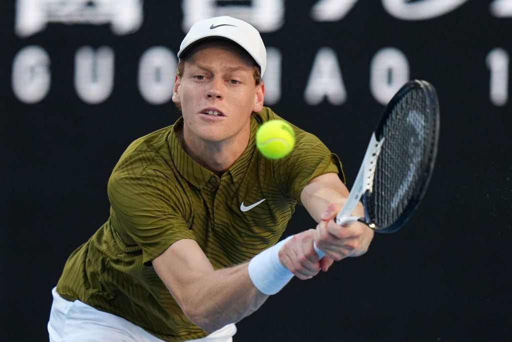 Jannik Sinner hatte im Achtelfinale von Melbourne keine Probleme.