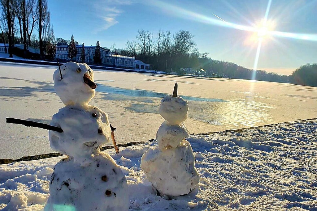 Der Minusrekord des Vorjahres wurde am 11. Januar bereits unterboten, als die Saale fast vollständig zufror.