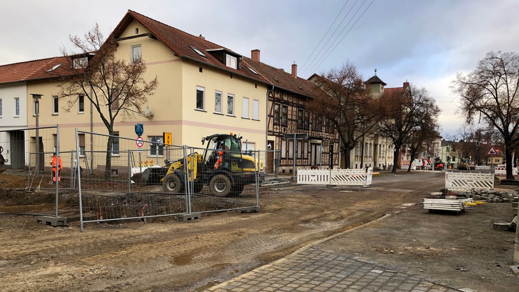 Die Arbeiten an Kanäle in der Stresemannstraße in Quedlinburg gehören zu den Vorhaben, die der Zweckverband Ostharz im Jahr 2026 fortsetzen und abschließen will. 