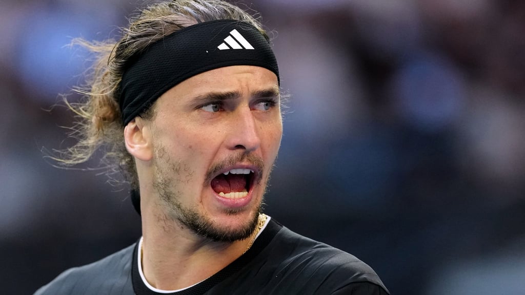 Alexander Zverev kämpft bei den Australian Open um den Einzug ins Halbfinale.