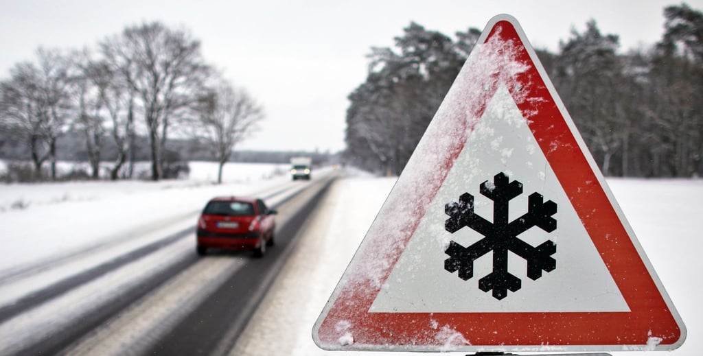 Glättegefahr in Mecklenburg-Vorpommern. (Symbolbild)