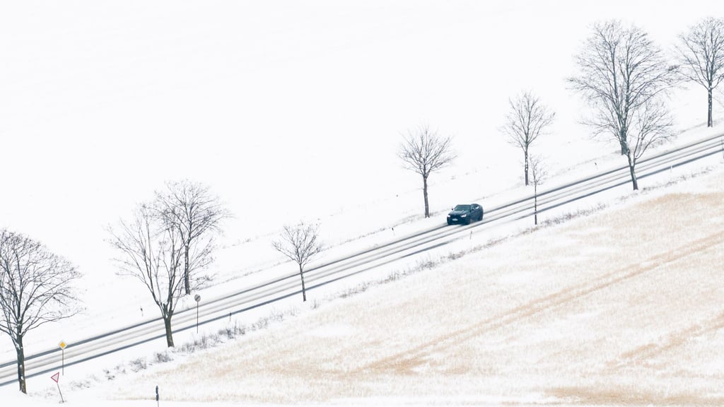 Vorerst hat es sich ausgeschneit, aber am Mittwoch kann es nochmal Flocken geben.