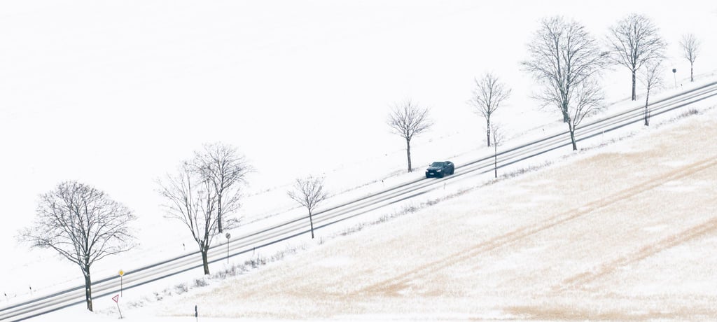 Vorerst hat es sich ausgeschneit, aber am Mittwoch kann es nochmal Flocken geben.