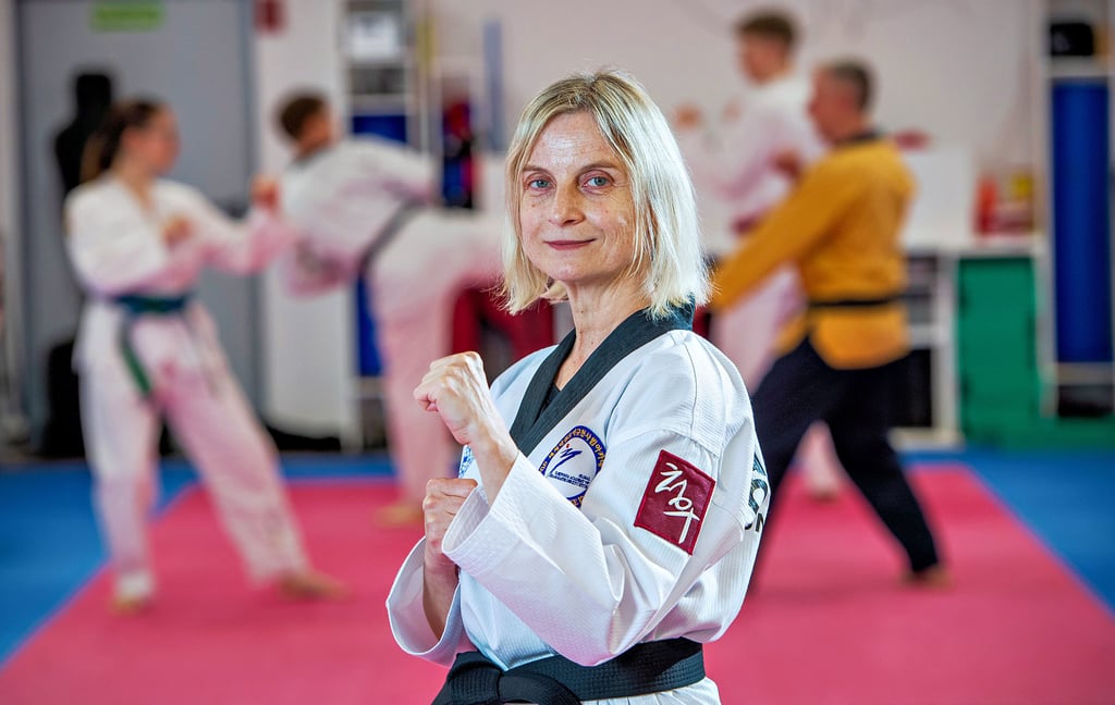 Angela Thein, Lehrerin an der Hus-Schule, weilte für ein halbes Jahr  in Südkorea. Schon seit ihrer Kindheit begeistert sie der Kampfsport. 