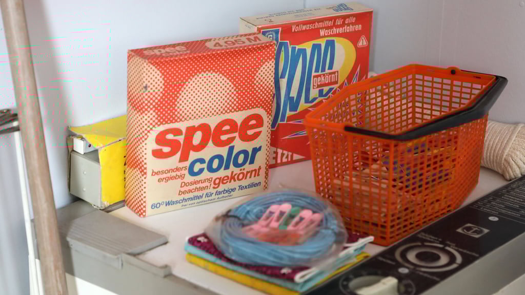 Spee war zu DDR-Zeiten das vielleicht bekannteste Waschmittel und hat als Waschmittel-Marke bis in die Gegenwart überlebt.