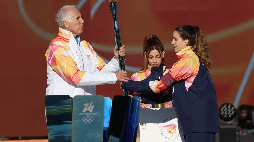 Die Fackel tourt seit Dezember durch Italien. (Archivbild)