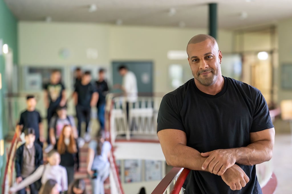 Reff ist Lehrer für Ethik, Politik und Geografie an einer Berliner Brennpunktschule.