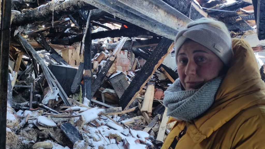 Hier befand sich bis zur Hessener Brandkatastrophe die Küche, von der aus Sabrina Bosse als Erste  das Feuer am Silvesterabend entdeckt hatte. 