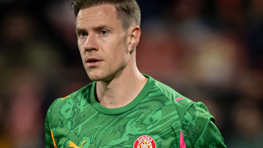 Torhüter Marc-André ter Stegen bei seinem Einstand für Girona.
