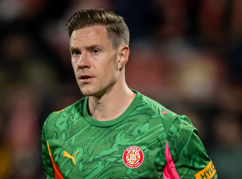 Torhüter Marc-André ter Stegen bei seinem Einstand für Girona.