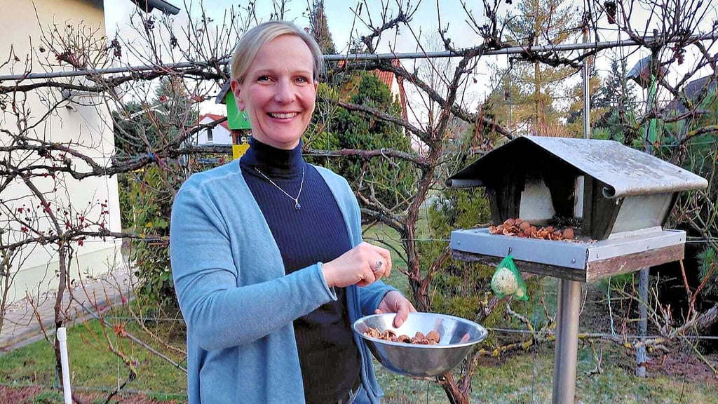 Annett Zeugner ist seit Juli 2024 die neue  Ortsbürgermeisterin in Göbitz und liebt die Natur. 